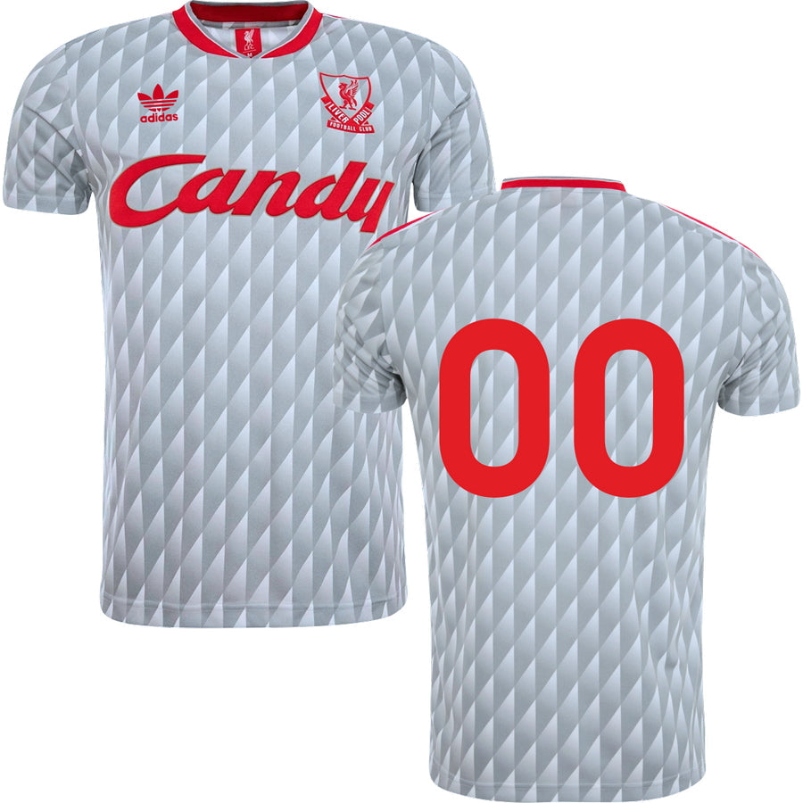 Liverpool FC Away Retro Replica Jersey 1989/1990-Footzilla