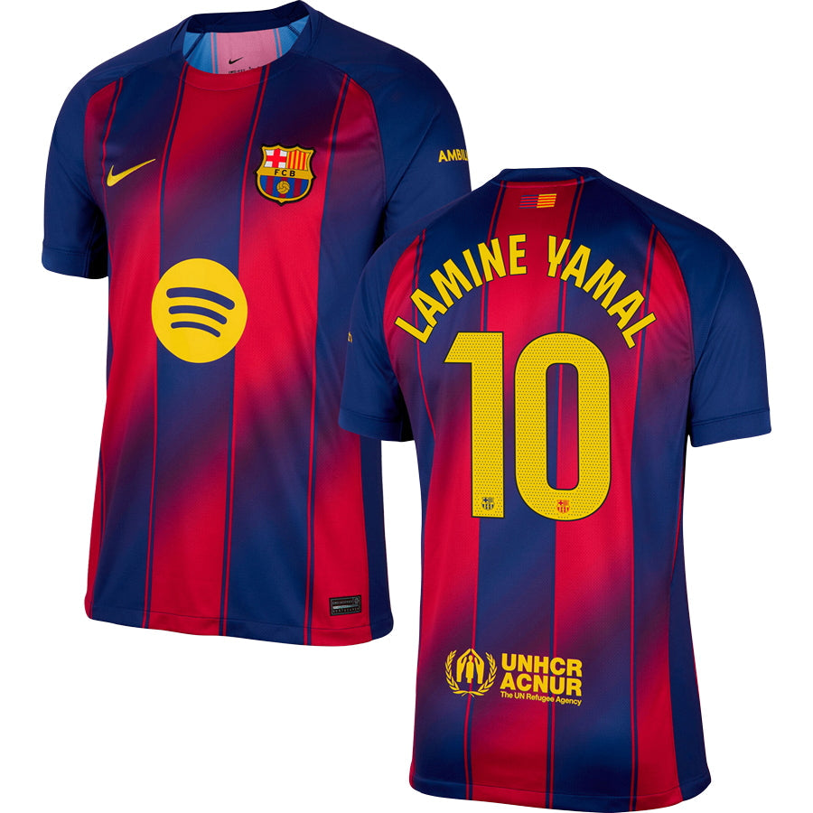 Barcelona FC Home Jersey 2025/26 Adults-Footzilla
