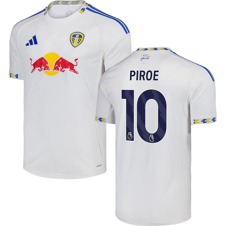 Leeds United Home Jersey 2025/26 Adults-Footzilla