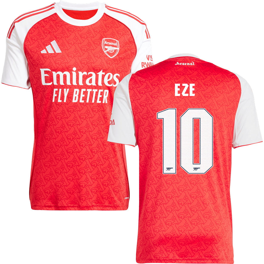 Arsenal Home Jersey #10 EZE 2025/26 Adults-Footzilla
