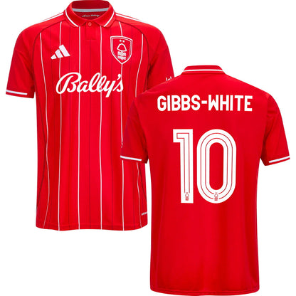 Nottingham Forest Home Jersey 2025/26 Adults-Footzilla