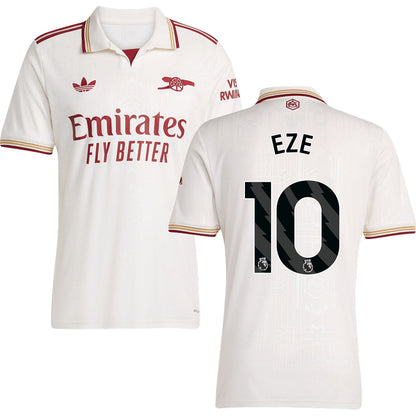 Arsenal Third Jersey #10 EZE 2025/26 Adults-Footzilla