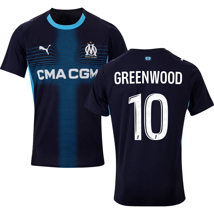 Olympique Marseille Away Jersey 25/26 Adults-Footzilla