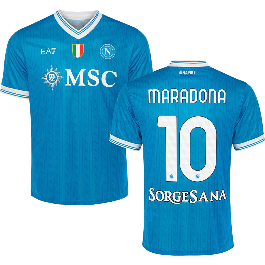 Napoli SSC Home Jersey 25/26 Adults-Footzilla