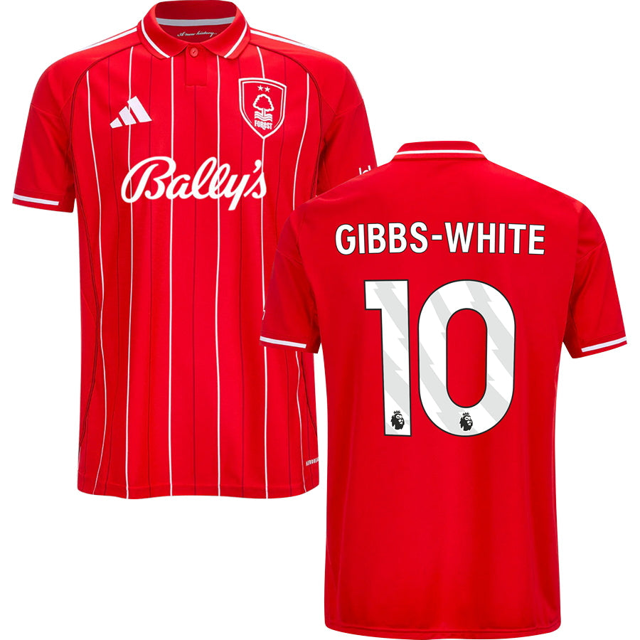 Nottingham Forest Home Jersey 2025/26 Adults-Footzilla