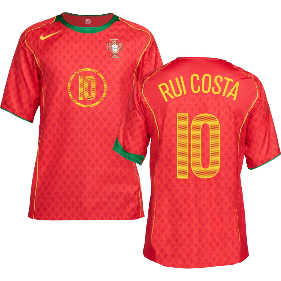 Portugal 2004 Home Jersey Reissue-Footzilla