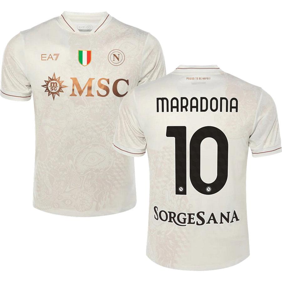 Napoli SSC Away Jersey 25/26 Adults-Footzilla