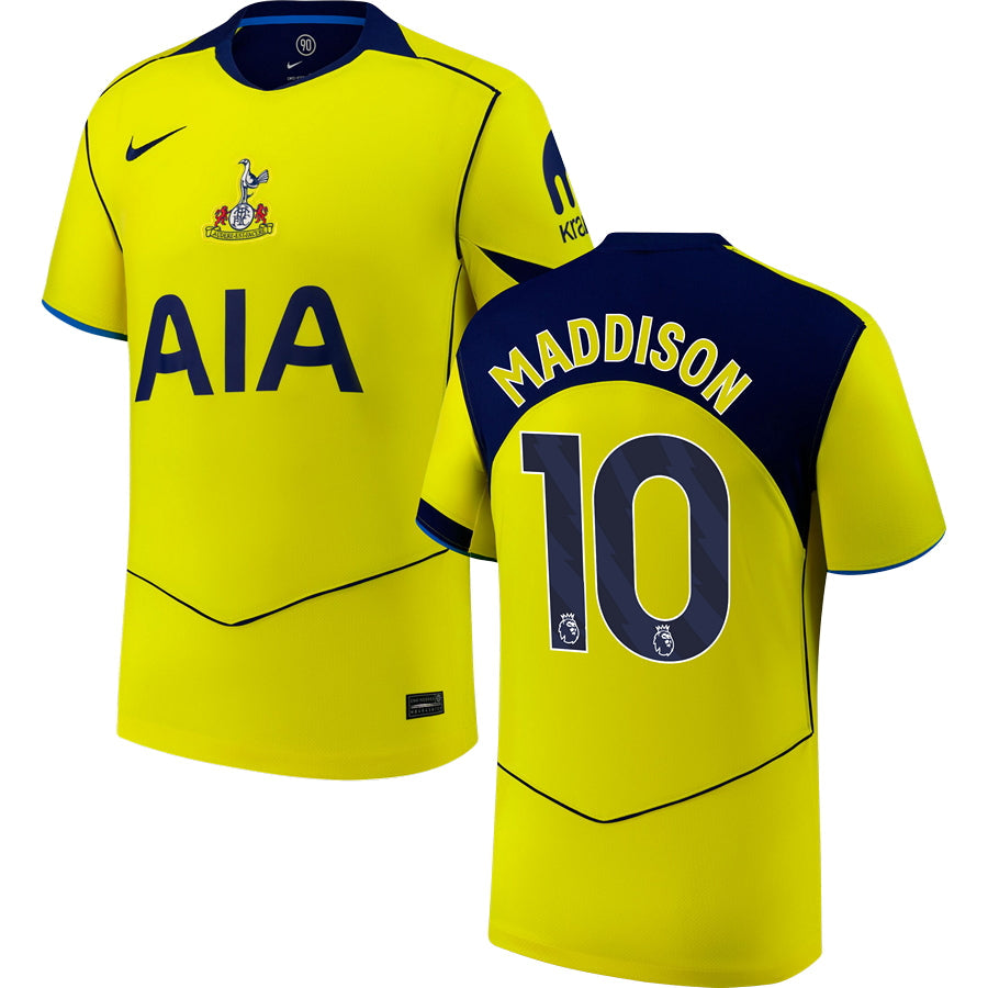 Tottenham Hotspur FC Third Jersey 2025/26 Adults-Footzilla