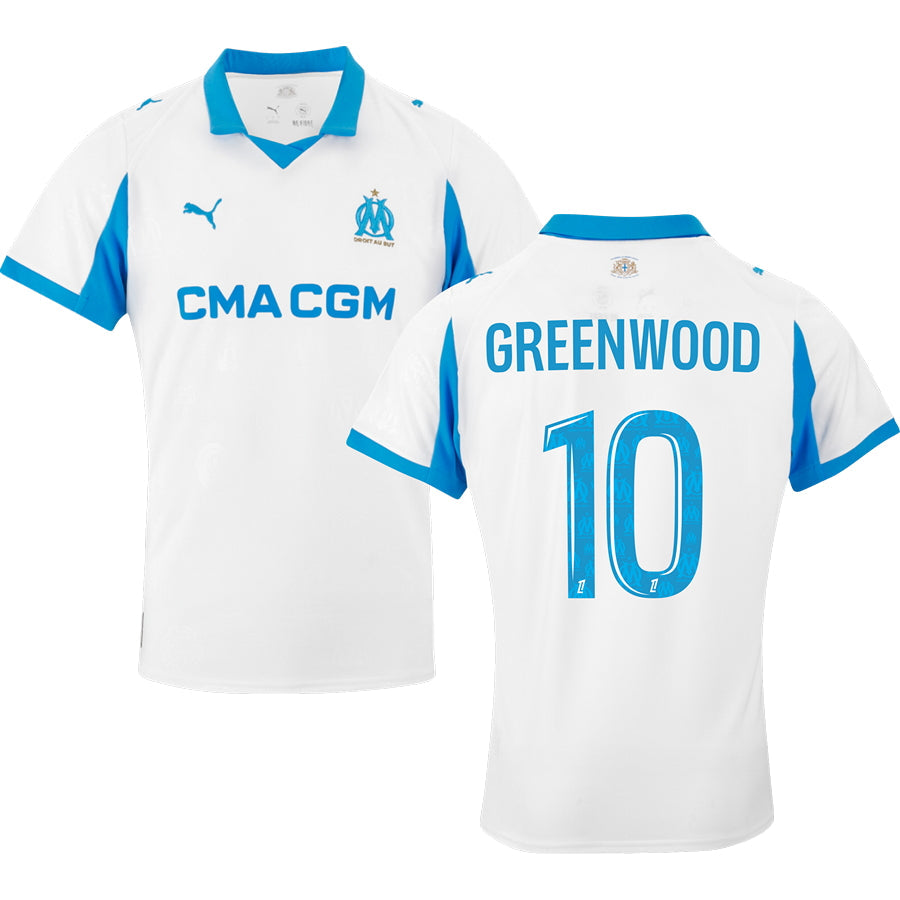 Olympique Marseille Home Jersey 25/26 Adults-Footzilla