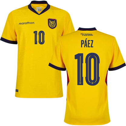 Ecuador Home Jersey 2026 Adults