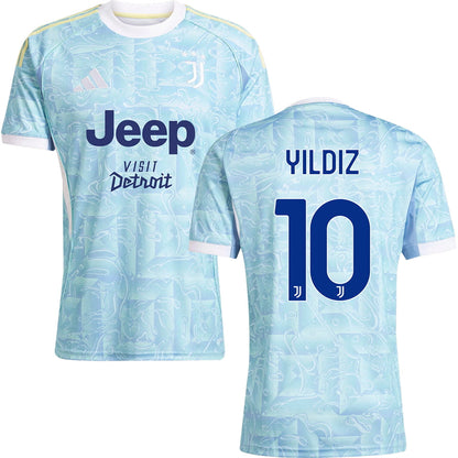 Juventus Away Jersey 2025/26 Adults-Footzilla