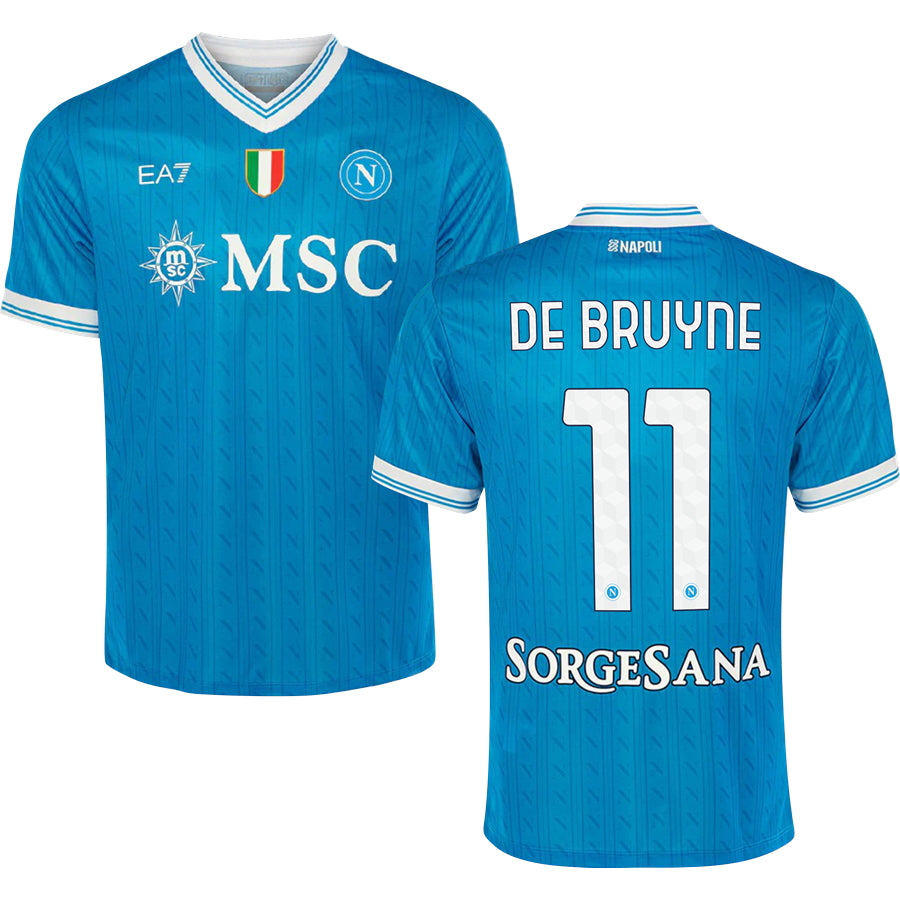 Napoli SSC Home Jersey 25/26 Adults-Footzilla