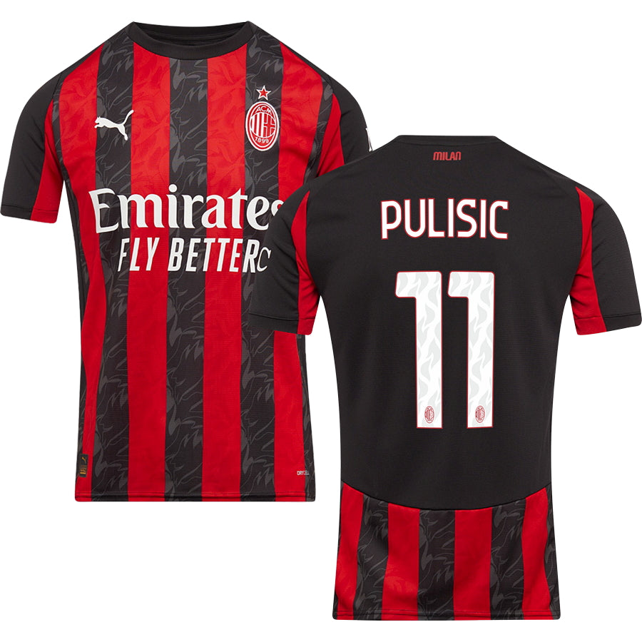 Milan AC Home Jersey 2025/26 Adults-Footzilla