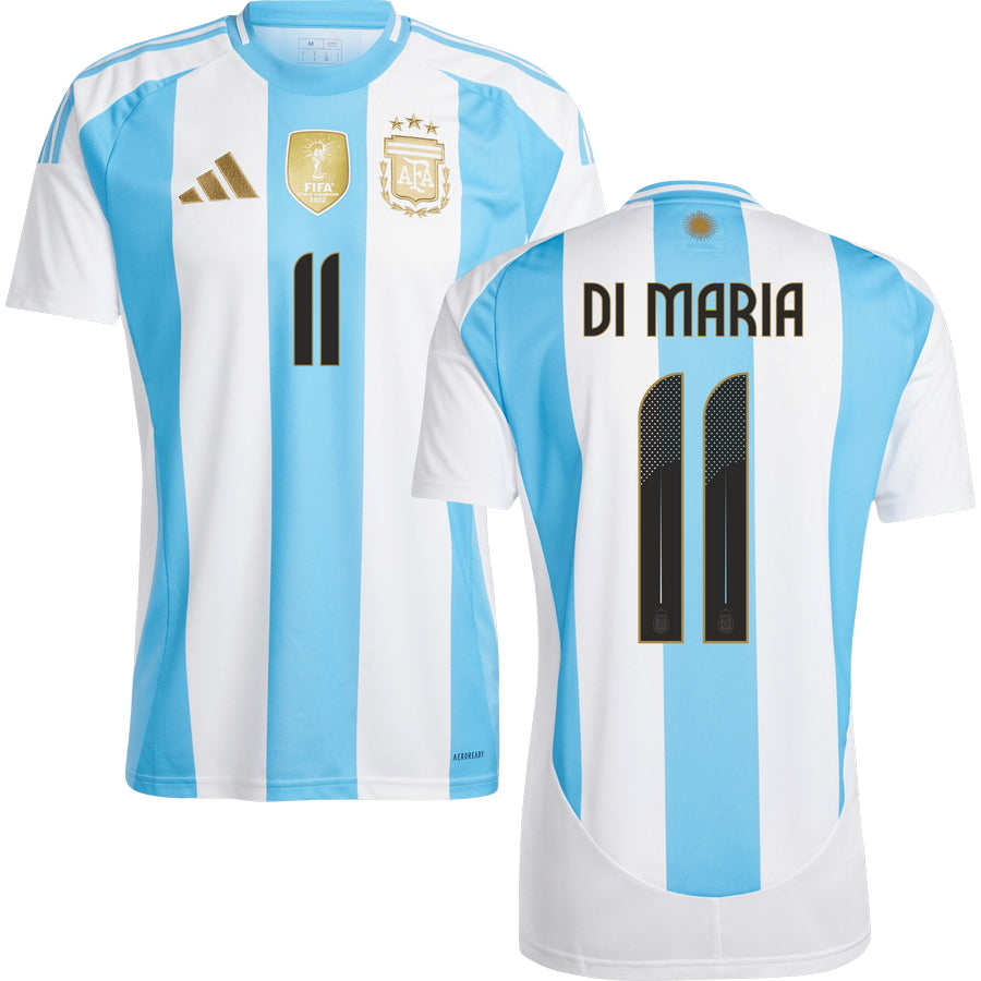 Argentina Home Stadium Jersey 2024 Men`s COPA AMERICA-Footzilla
