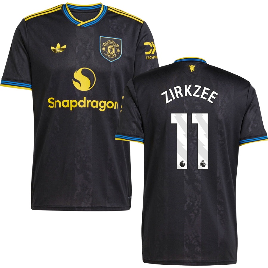 Manchester United #11 ZIRKZEE Third Jersey 2025/26 Adults-Footzilla