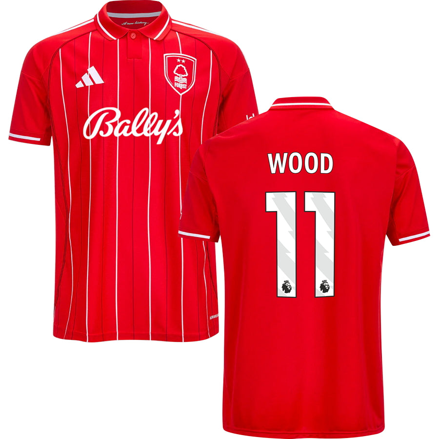 Nottingham Forest Home Jersey 2025/26 Adults-Footzilla