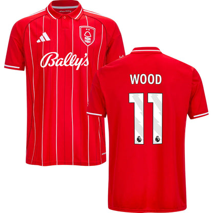 Nottingham Forest Home Jersey 2025/26 Adults-Footzilla
