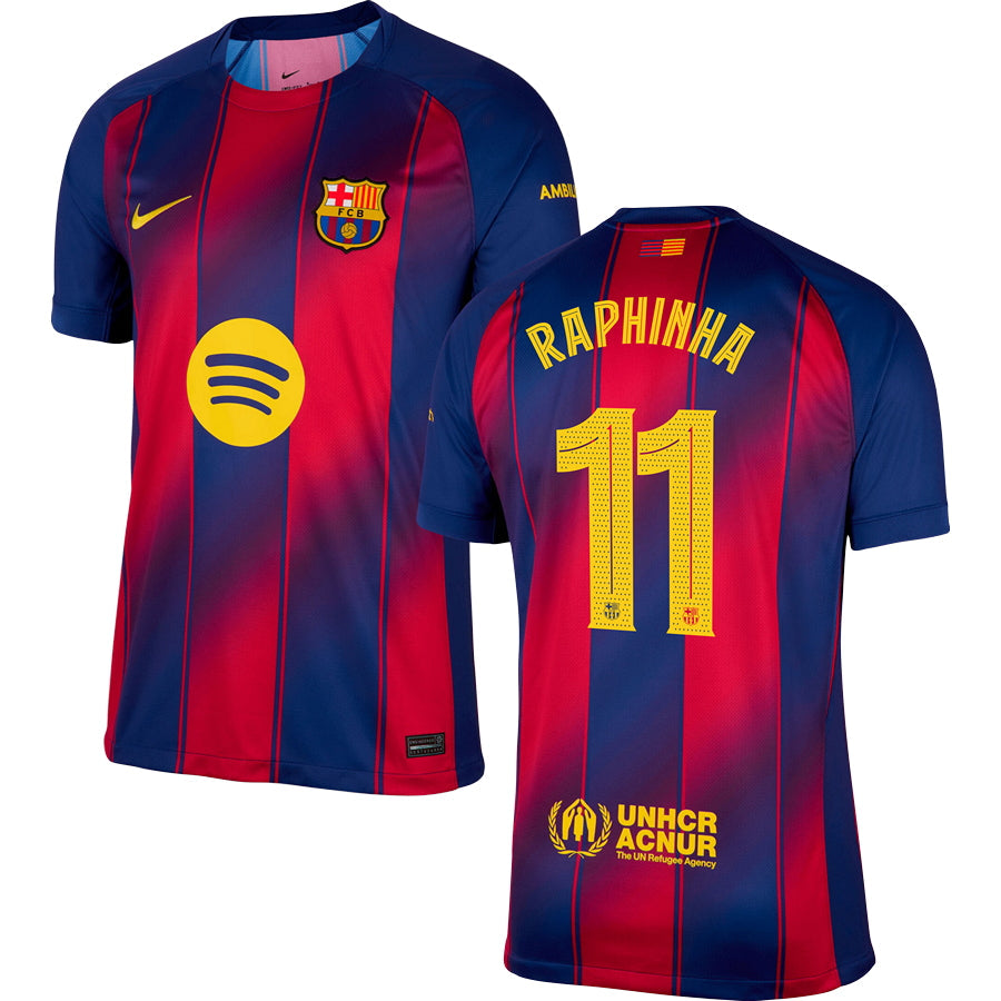 Barcelona FC Home Jersey 2025/26 Adults-Footzilla