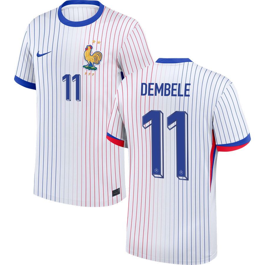 France Away Jersey 2024 Adults-Footzilla