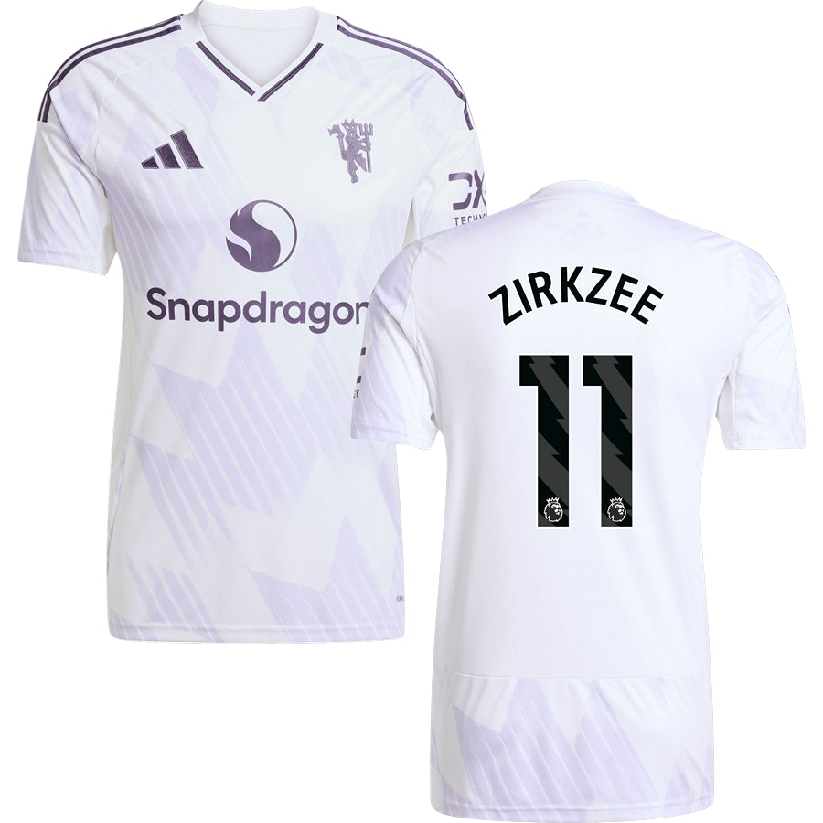 Manchester United #11 ZIRKZEE Away Jersey 2025/26 Adults-Footzilla