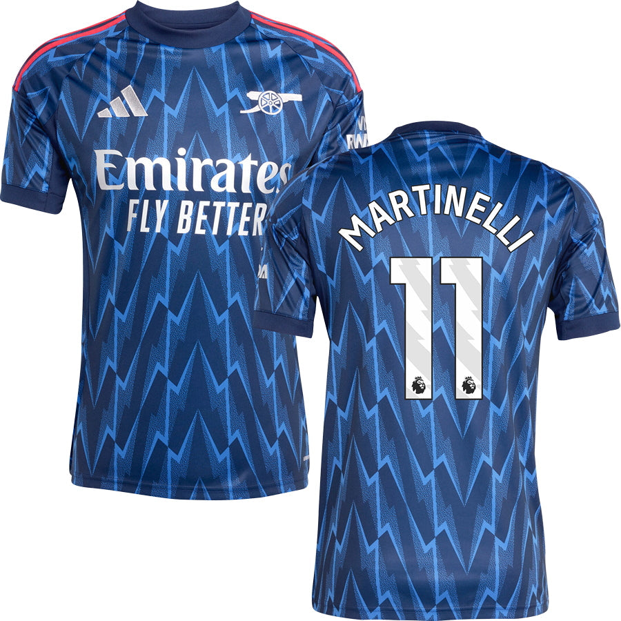 Arsenal Away Jersey Stadium 2025/26 Adults-Footzilla