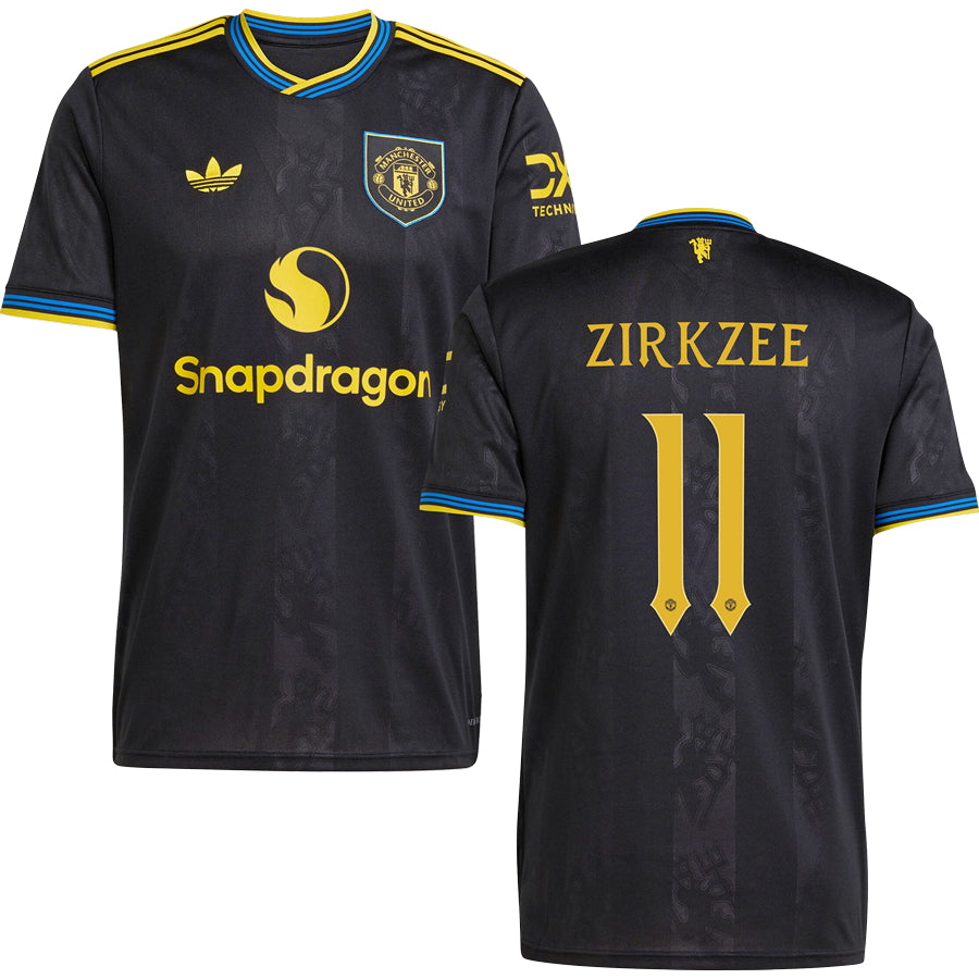 Manchester United #11 ZIRKZEE Third Jersey 2025/26 Adults-Footzilla