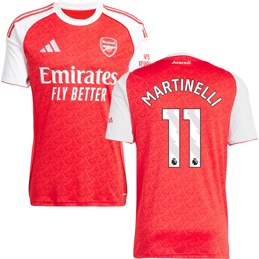 Arsenal Home Jersey Stadium 2025/26 Adults-Footzilla