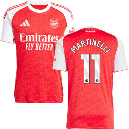 Arsenal Home Jersey Stadium 2025/26 Adults-Footzilla
