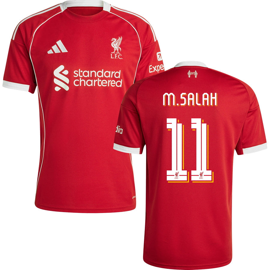 Liverpool Home Jersey 2025/26 Adults-Footzilla