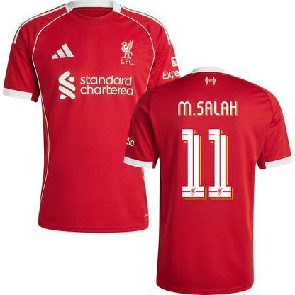 Liverpool Home Jersey 2025/26 Adults-Footzilla