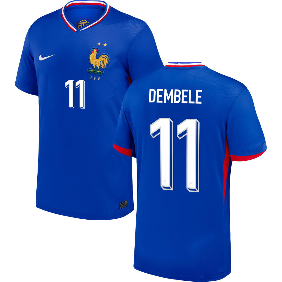 France Home Jersey 2024 Adults-Footzilla