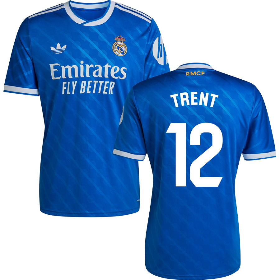 Real Madrid CF Third #12 TRENT Jersey 2025/26 Adults-Footzilla