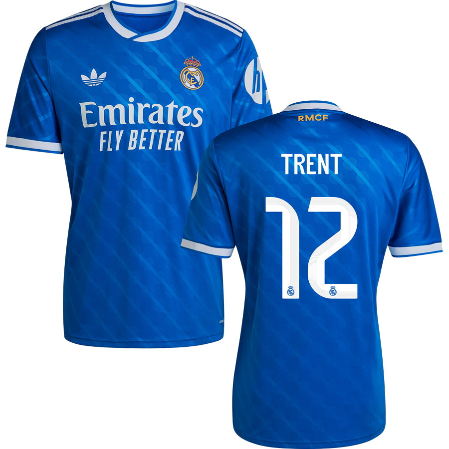 Real Madrid CF Third #12 TRENT Jersey 2025/26 Adults-Footzilla