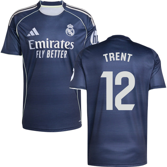 Real Madrid CF Away #12 TRENT Jersey 2025/26 Adults-Footzilla