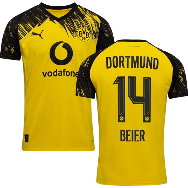 Borussia Dortmund Home Jersey 2025/26 Adults-Footzilla