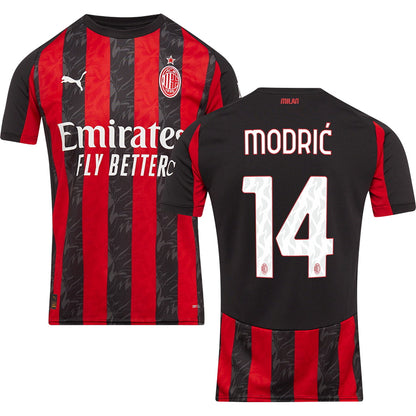 Milan AC Home Jersey 2025/26 Adults-Footzilla