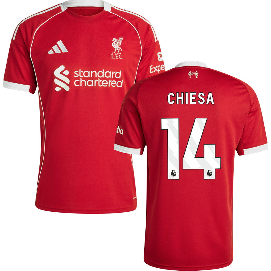 Liverpool Home Jersey 2025/26 Adults-Footzilla
