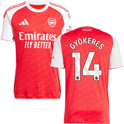 Arsenal Home Jersey Stadium 2025/26 Adults-Footzilla