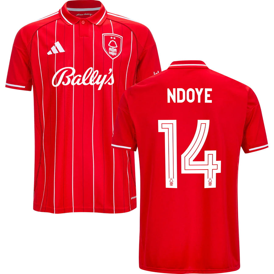 Nottingham Forest Home Jersey 2025/26 Adults-Footzilla