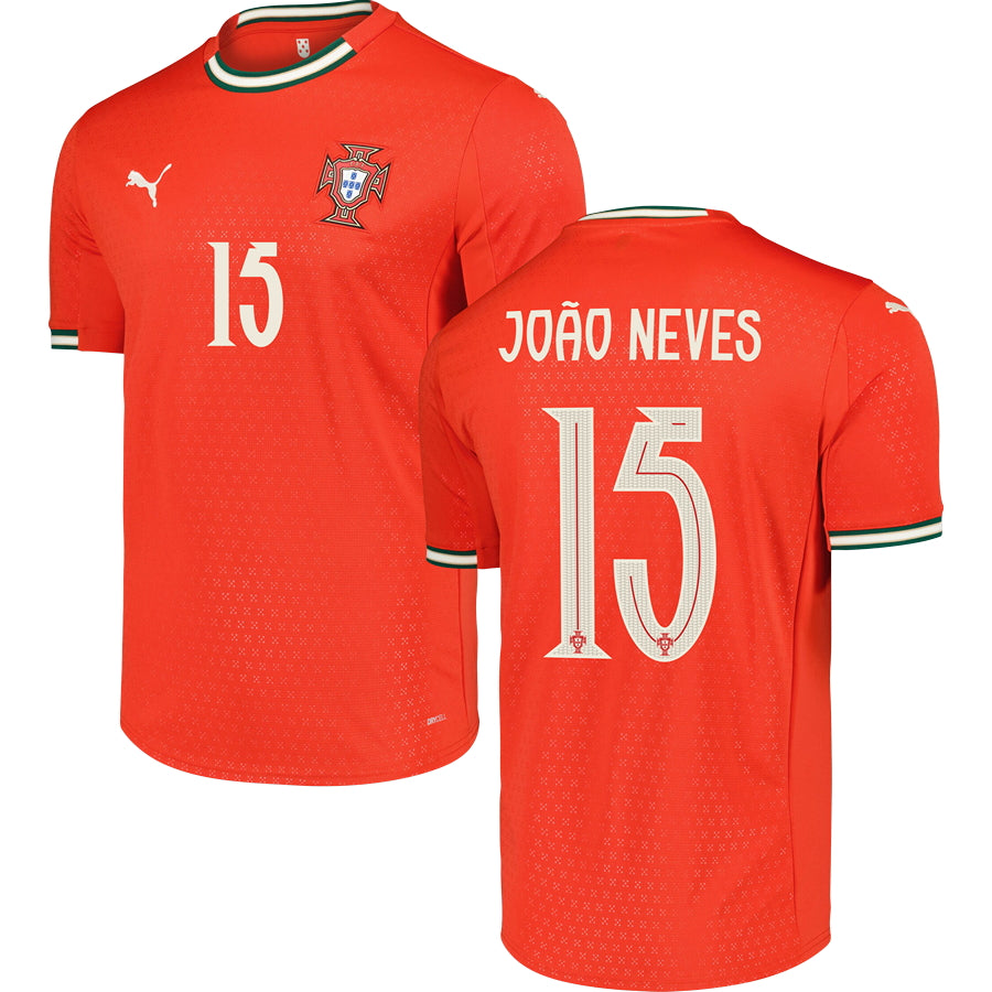 Portugal Home Jersey 2025 Men`s-Footzilla