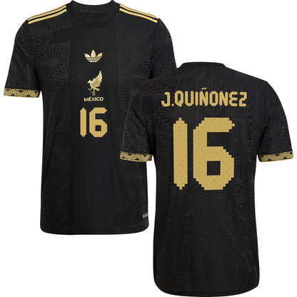 Mexico Gold Jersey 2025 Adults-Footzilla