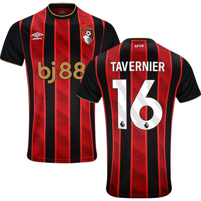Bournemouth AFC Home Jersey 2025/26 Adults-Footzilla