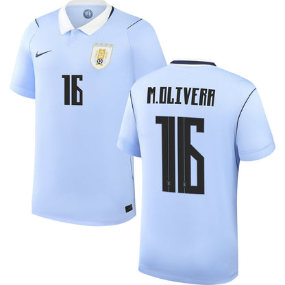 Uruguay Home Jersey World Cup 2026 Adults