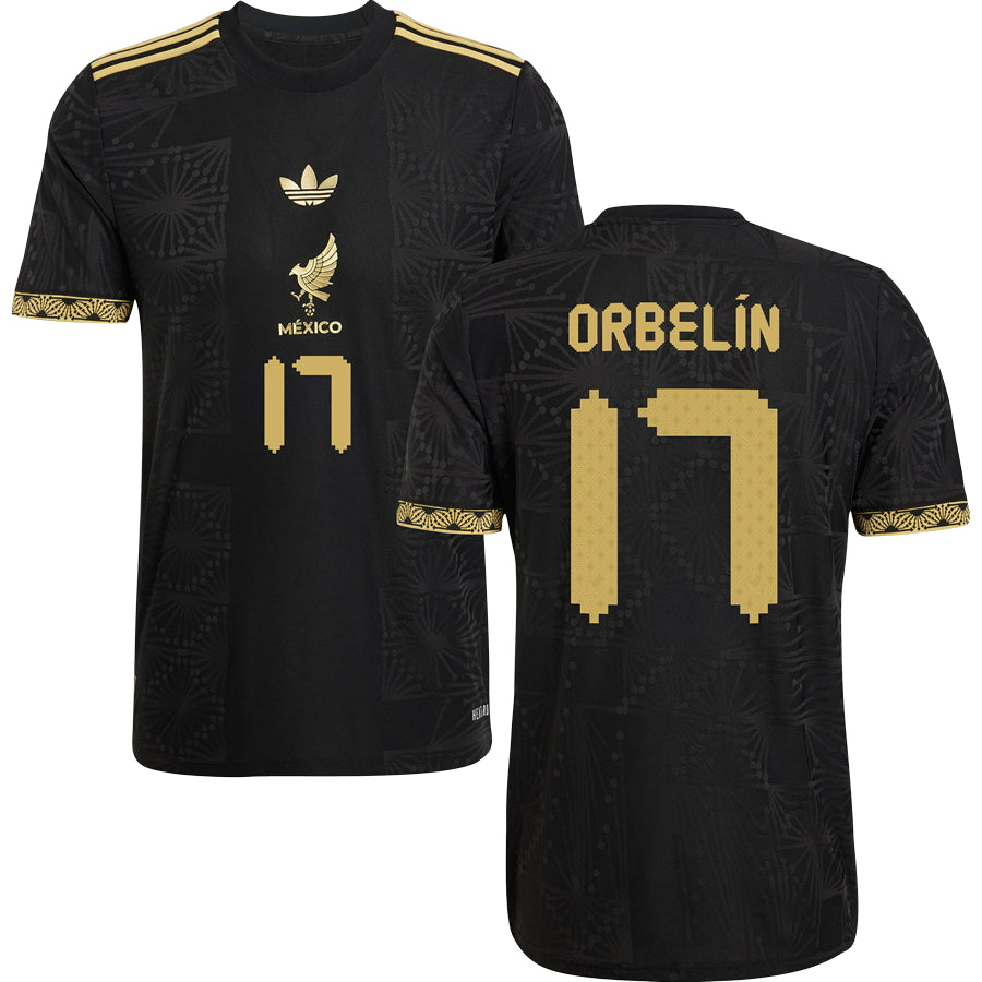 Mexico Gold Jersey 2025 Adults-Footzilla