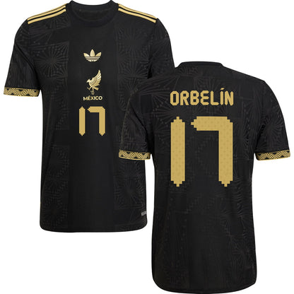 Mexico Gold Jersey 2025 Adults-Footzilla