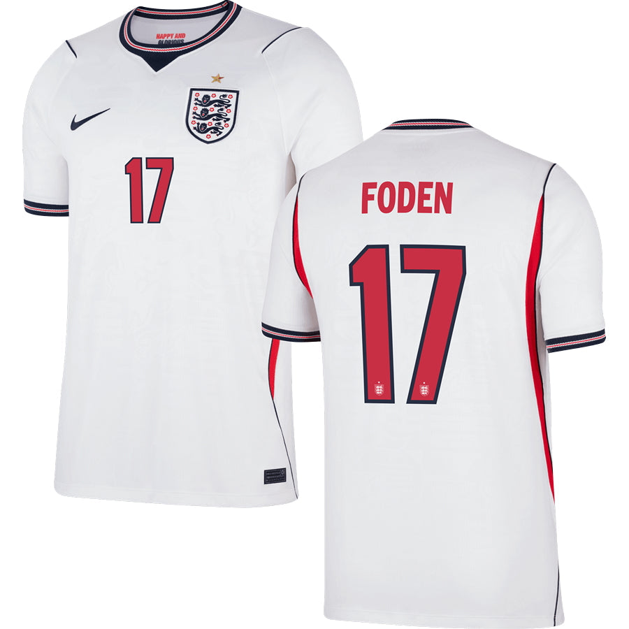 England Home Jersey World Cup 2026 Adults