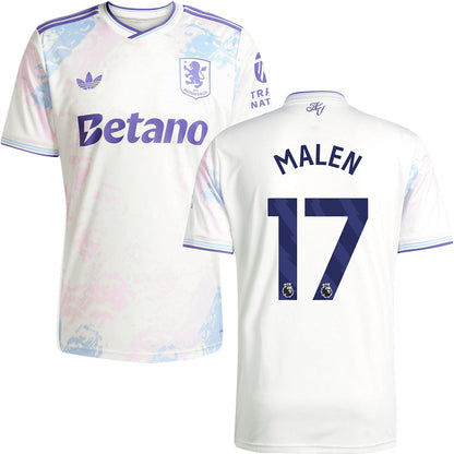 Aston Villa FC Third Jersey 2025/26 Adults-Footzilla