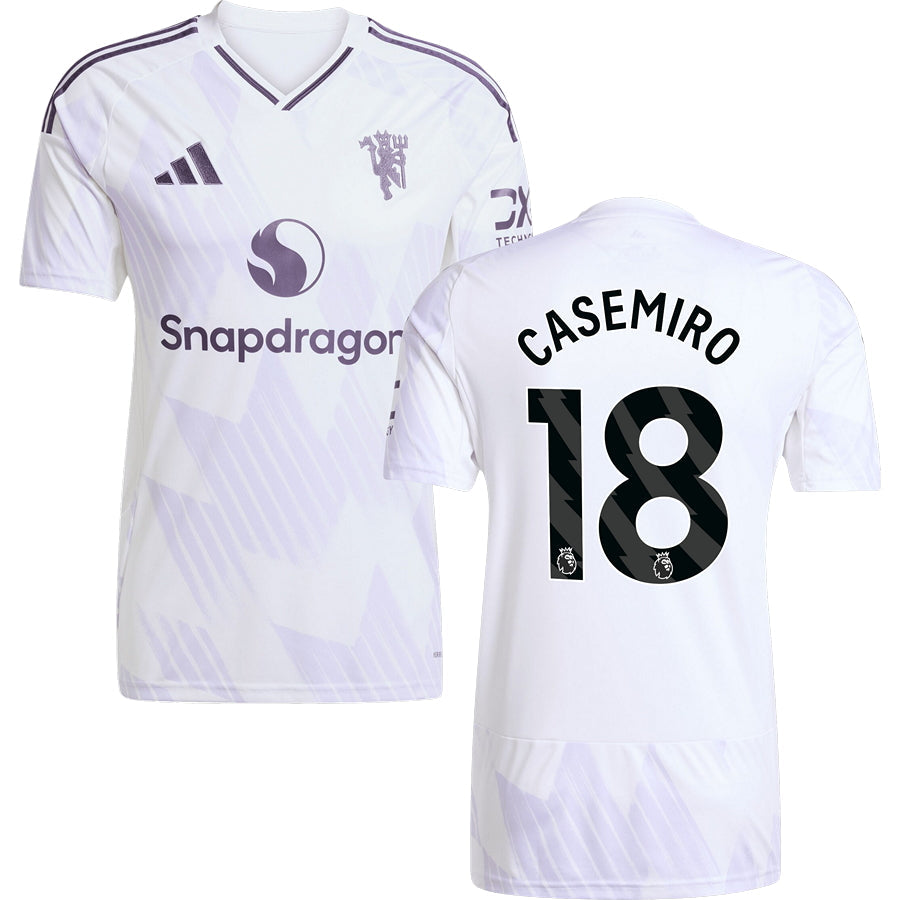 Manchester United #18 CASEMIRO Away Jersey 2025/26 Adults-Footzilla