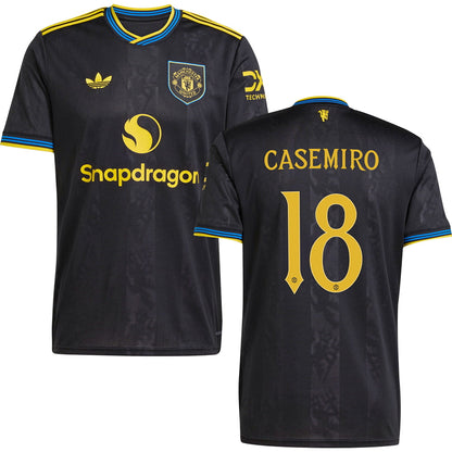 Manchester United #18 CASEMIRO Third Jersey 2025/26 Adults-Footzilla