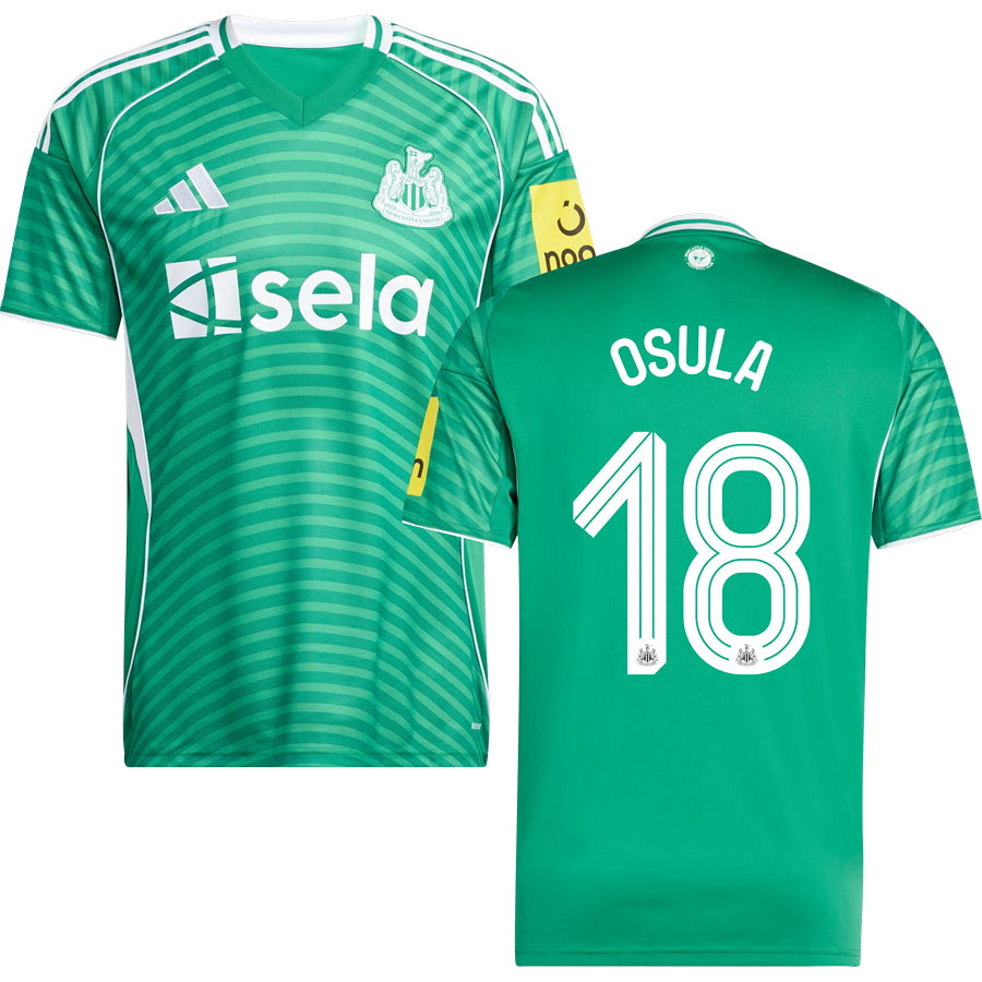 Newcastle United FC #18 OSULA Away Jersey 2025/26 Adults-Footzilla